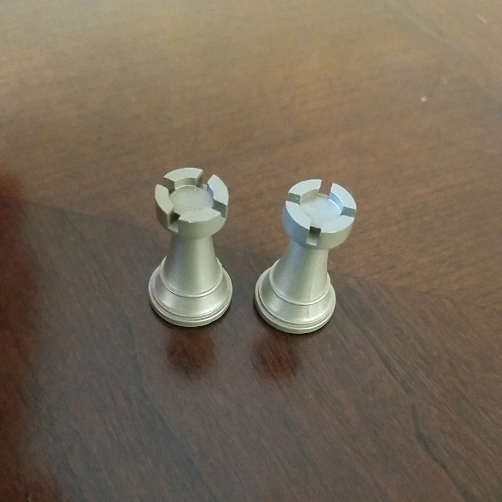 Radio Shack Chess Champion 2150L Replacement Parts Light Set Of‎ 2 Rooks